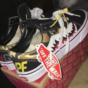 vans collab bape